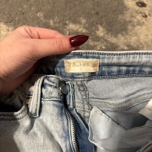 Altar'd State Light Blue Flare Jeans